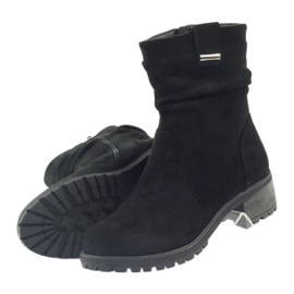 Botas Filippo de ante negro 4