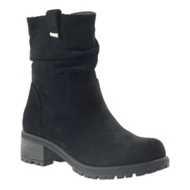 Botas Filippo de ante negro 1