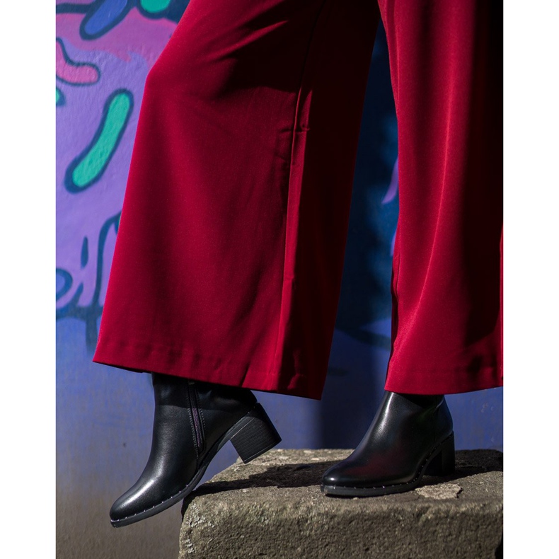 Seastar Elegantes botas negras negro 1