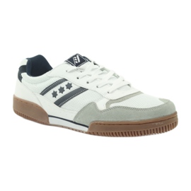 Zapatillas de interior Rucanor Balance blanco gris azul marino 1