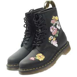 Dr. Martens Botas de combate 1460 Vonda II negro 3
