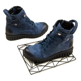 Botas workery vinceza azul marino 10