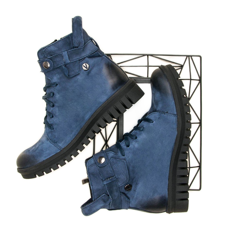 Botas workery vinceza azul marino 2