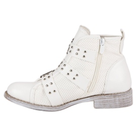 Sweet Shoes Botas blancas blanco 5
