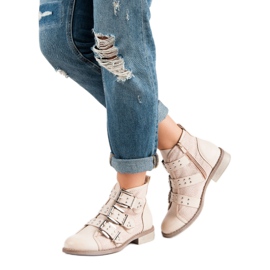 Sweet Shoes Botas rosa claro negro rosado 2