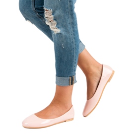 Top Shoes Bailarinas lacadas rosado 1 Top Shoes Bailarinas lacadas rosado 1
