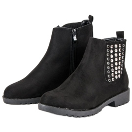 Queen Vivi Botas Chelsea con estilo negro 2 Queen Vivi Botas Chelsea con estilo negro 2