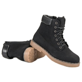 Bestelle Botas de montaña negras negro 6
