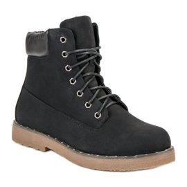 Bestelle Botas de montaña negras negro 3