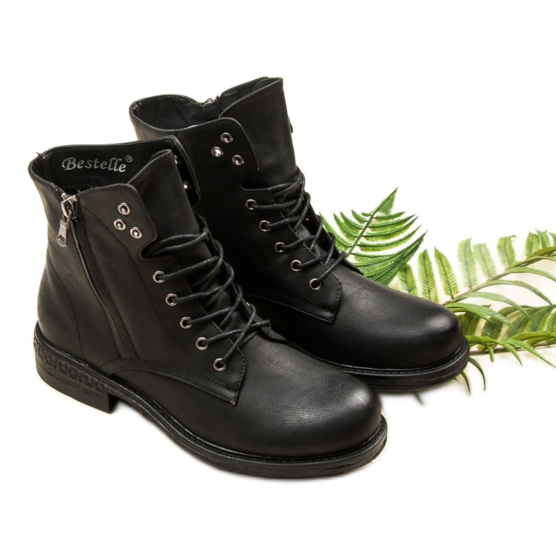 Bestelle Botas de rock workery negro 2 Bestelle Botas de rock workery negro 2