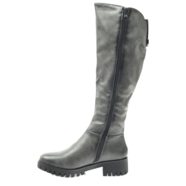 M.Daszyński Botas con fondo grueso Daszyński MR1813 gris 2