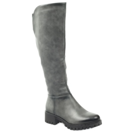 M.Daszyński Botas con fondo grueso Daszyński MR1813 gris 1