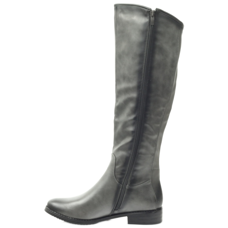 M.Daszyński Botas Oficiales Daszyński SA131 gris 2