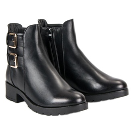 J. Star Botas cálidas clásicas negro 5