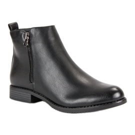J. Star Botas bajas de mujer negro 4