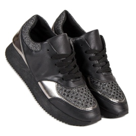 Zapatillas de moda negro 2 Zapatillas de moda negro 2