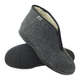 Zapatos zapatillas de abrigo hombre befado 100M047 gris 2