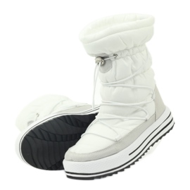 Botas de nieve deportivas con piel DK blanco 5 Botas de nieve deportivas con piel DK blanco 5