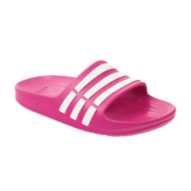 Zapatillas Adidas Duramo Slide K Jr G06797 blanco rosado 1 Zapatillas Adidas Duramo Slide K Jr G06797 blanco rosado 1