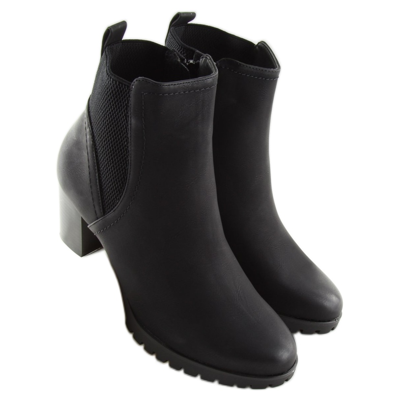 Tacones negros 6697 Black 2