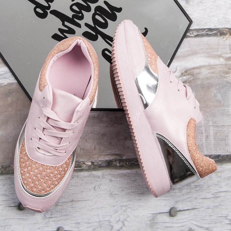 Zapatillas de moda rosa 2