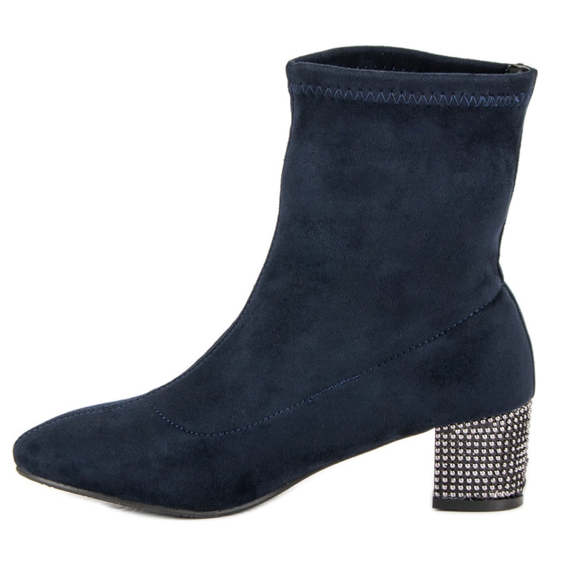 Kylie Botas sin cordones azul marino 2