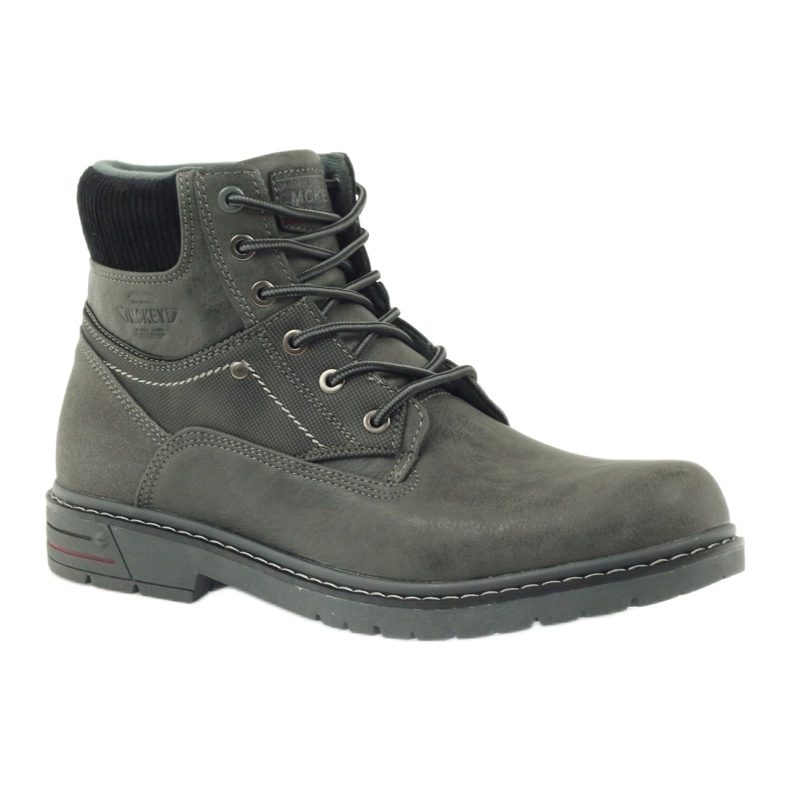 Botas grises atadas McKey 616 1