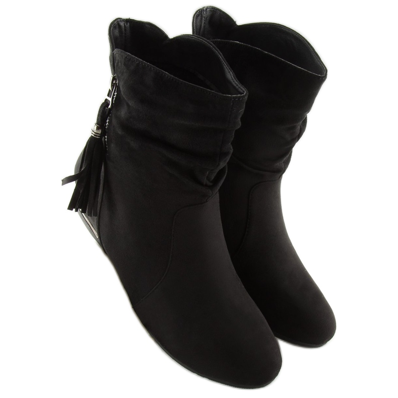 Botas de mujer negras VQ-362 negras negro 1 Botas de mujer negras VQ-362 negras negro 1