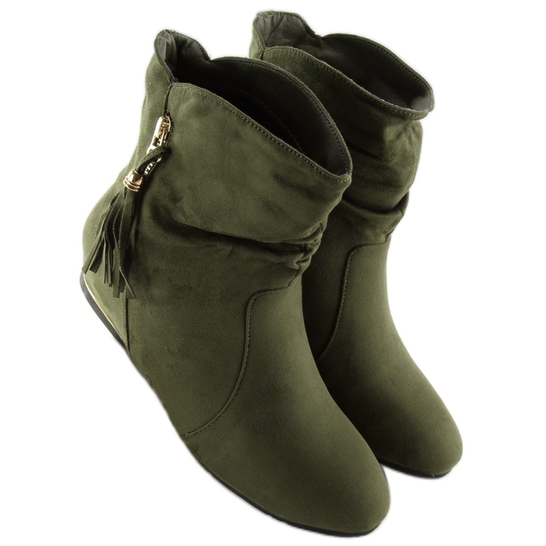 Verde Botas saszki de mujer VQ-362 Verde 1 Verde Botas saszki de mujer VQ-362 Verde 1