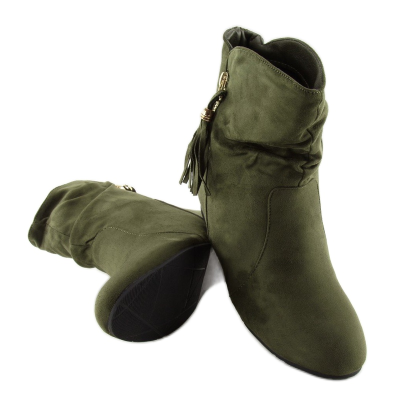 Verde Botas saszki de mujer VQ-362 Verde 2 Verde Botas saszki de mujer VQ-362 Verde 2