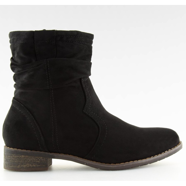 Black Botas negras de mujer 99-135 Black negro 1