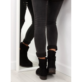 Black Botas negras de mujer 99-135 Black negro 6