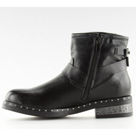 Botas negras de mujer negras 7313-PA Black negro 3