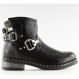 Botas negras de mujer negras 7313-PA Black negro 4