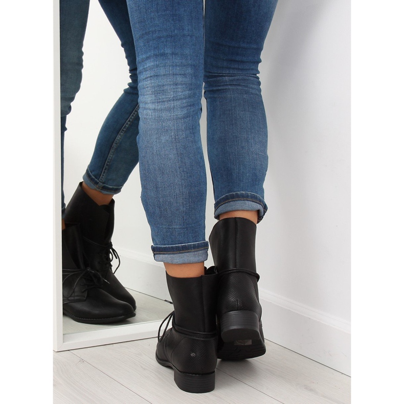 Botas de trabajo negras 16006-53A Negra negro 2