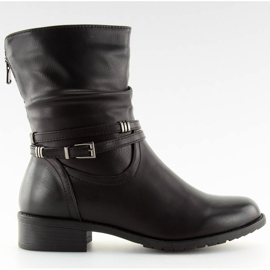 Botas negras de mujer negras 8232-3 Black negro 5