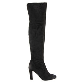 Botas de tacón VINCEZA negro 5
