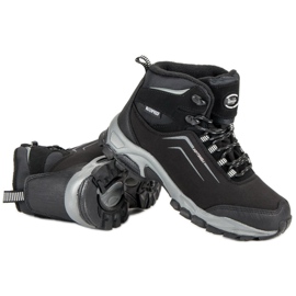American Club Botas americanas de invierno para mujer negro 5