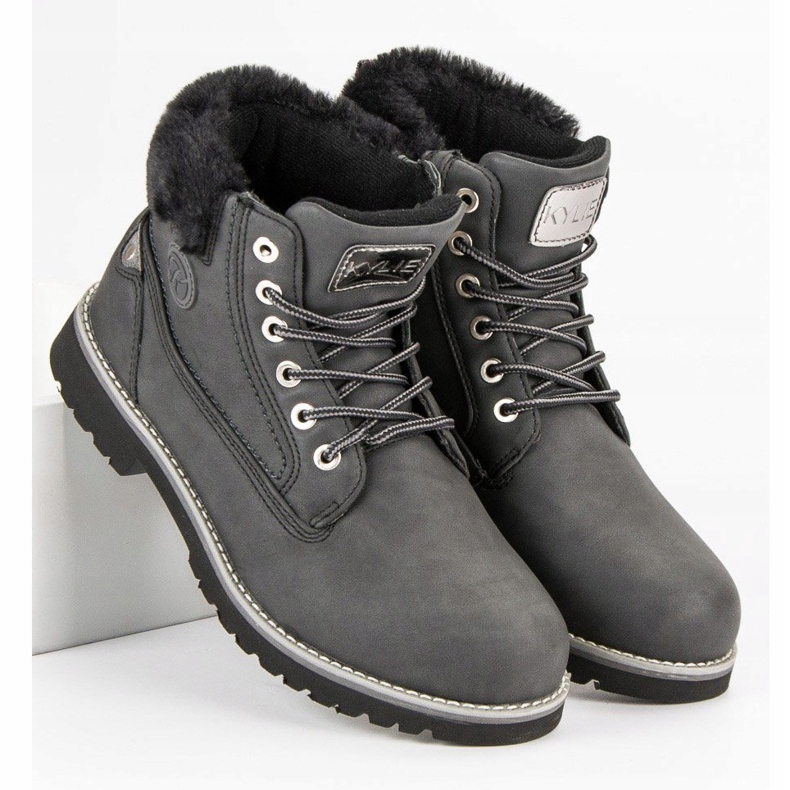 Kylie Tramperos gris oscuro 1