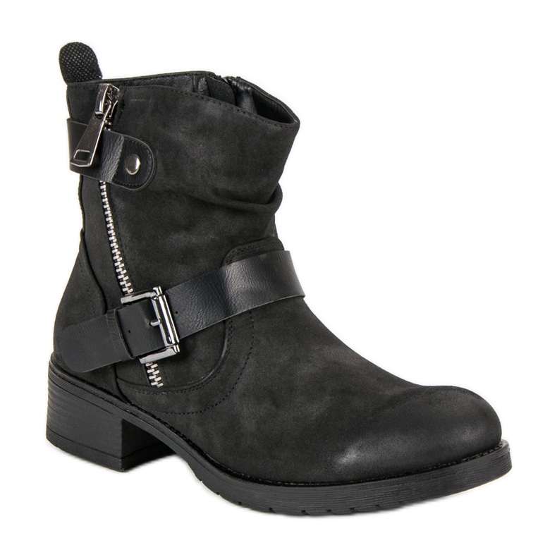 Botas de otoño VINCEZA negro 2