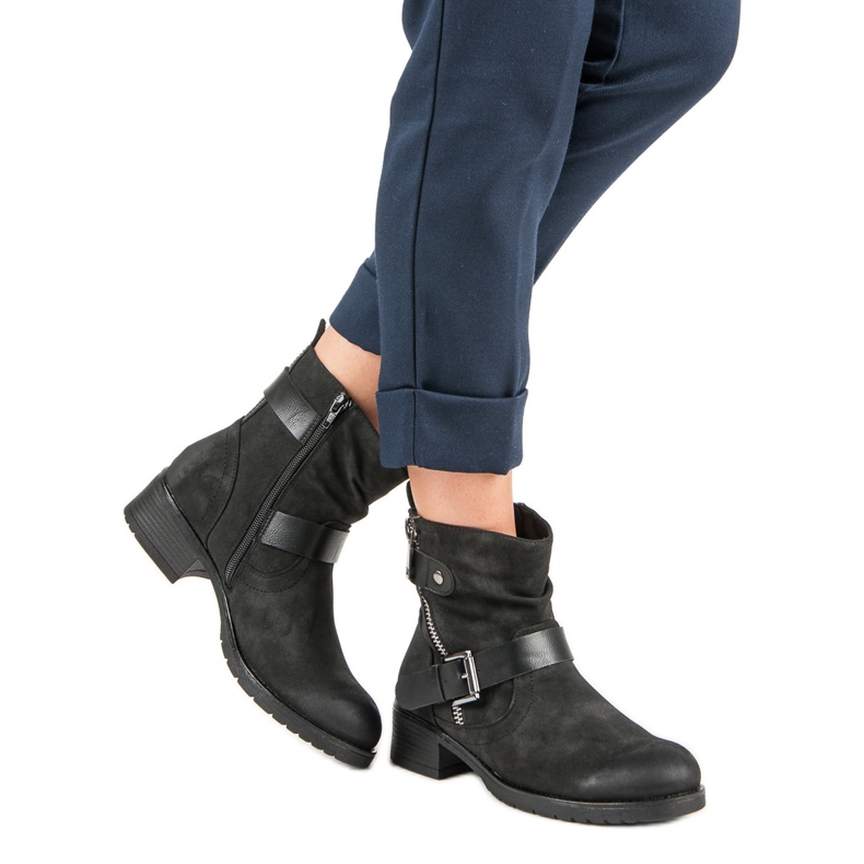 Botas de otoño VINCEZA negro 1