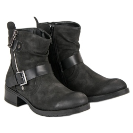 Botas de otoño VINCEZA negro 5