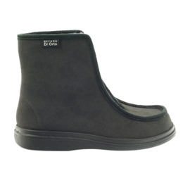 Calzado sanitario befado, pantuflas calentitas Dr.Orto 996M008 gris 1