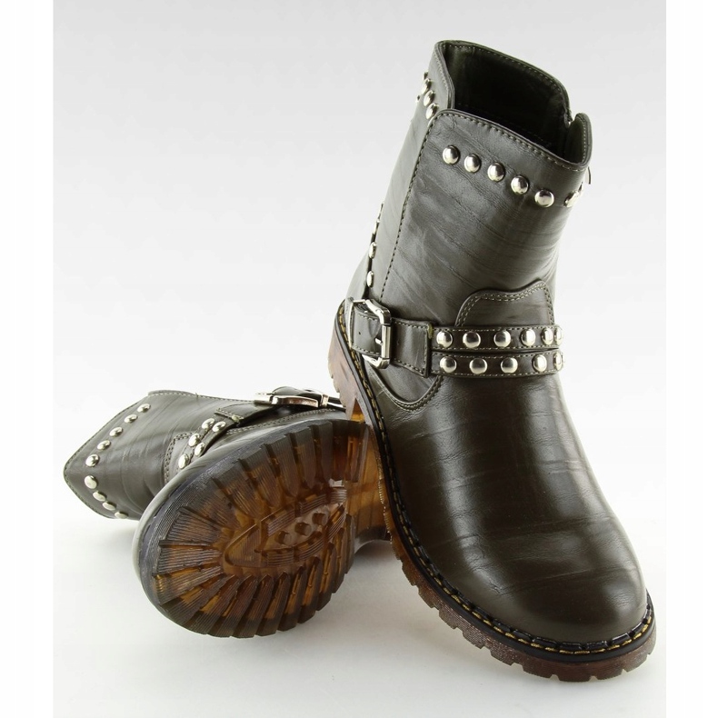 Bota militar verde A-30 Verde 2