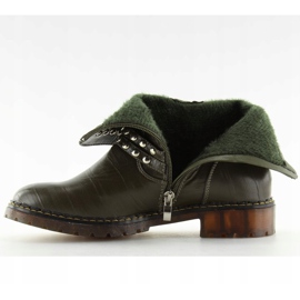 Bota militar verde A-30 Verde 3
