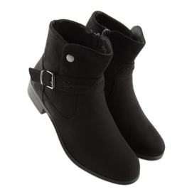 Botas de ante negro JKD-52 Black 1
