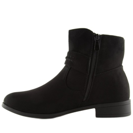 Botas de ante negro JKD-52 Black 2