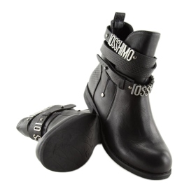 Botines negros con aberturas 302-PA Negro 2
