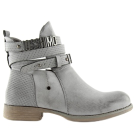 Botas recortadas gris 302-PA gris 2