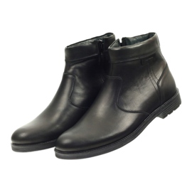 Botas negras Riko con cremallera 825 negro 3 Botas negras Riko con cremallera 825 negro 3